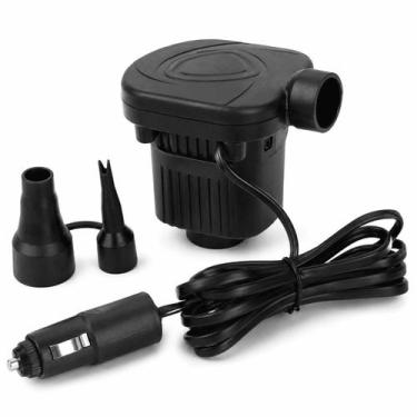Imagem de Bomba de Ar Elétrica 12V Carro Inflador Desinflador 50W Camping Colchã