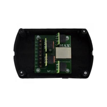 Imagem de Derivador Mult com Balun 1 RJ45 X 4 Coaxial para Câmeras de Vídeo 1080p para Sistemas de Vigilância Max Eletron