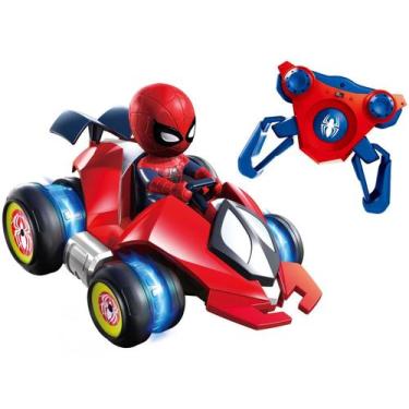 Imagem de Carrinho de Controle Remoto Spider Man Spin - Revolution 7 Funções Can