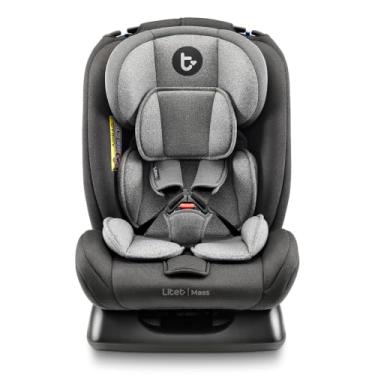 Imagem de Cadeira Para Auto 0-36 Kg Litet Mass Preta e Cinza - BB458