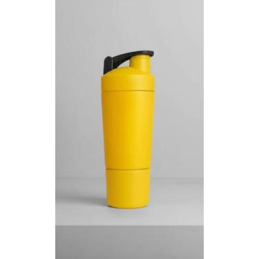 Imagem de Coqueteleira Inox 600ml com Compartimento - Congratulations Store