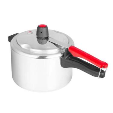 Imagem de Panela de Pressão Basic Polida 4L Alumínio Espesso Clock