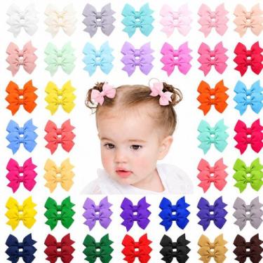 Imagem de Laço de Cabelo Bebê Infantil Bico de Pato Presilha - - Difinity, 10 Un