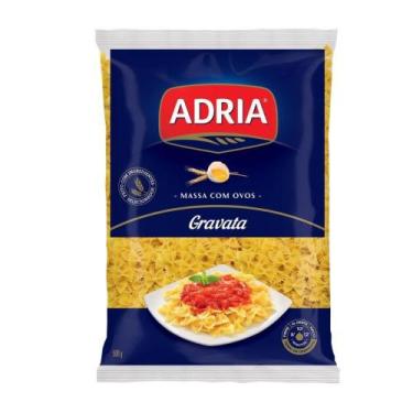 Imagem de Macarrão com Ovos Gravata ADRIA Pacote 500g