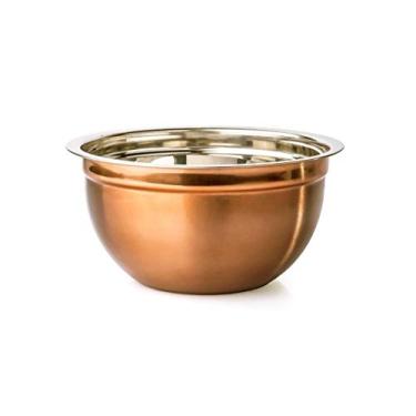 Imagem de Tigela Bowl Cobre Rose Aço Inox 26 cm 4,7 litros