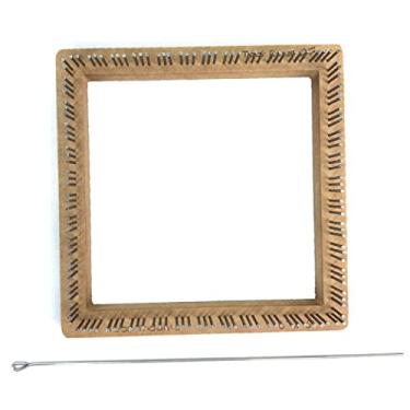 Imagem de Tear tridente pino metálico 15,5cm 141 pinos Fios Finos