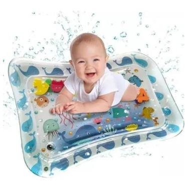 Imagem de Tapete Interativo Bebê Água Inflável Almofada -  Color Baby