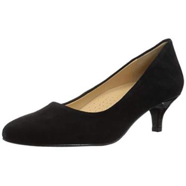 Imagem de Trotters Sapato feminino Kiera, Camurça preta, 7 Narrow