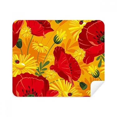 Imagem de Pano de limpeza de milho para pintura de flores, 2 peças, tecido de camurça