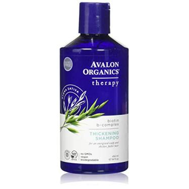Imagem de Biotin B-Complex Therapy Thickening Shampoo by Avalon Organics for Unisex - 14 oz Shampoo