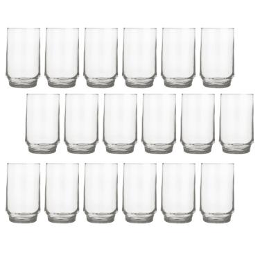 Imagem de Copo Vidro 300ml Lights Suco Agua Glamour Luxo Nadir - 18 Un