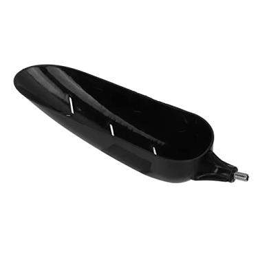 Imagem de Cabeça de colher de isca, cabeça de colher de isca de pesca fácil de transportar design hexagonal inferior de ponto de pesca concentrado de plástico para piscina