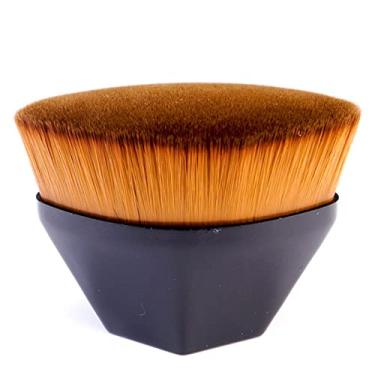Imagem de Pincel de maquiagem, pó de beleza, pincel de rosto, pincel de base profissional portátil, grande base macia, cosméticos, maquiagem, preto, china