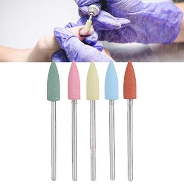 Imagem de Brocas de unhas, 5 peças/conjunto de brocas de borracha para unhas para manicure pedicure acessório para polimento de unhas (152)