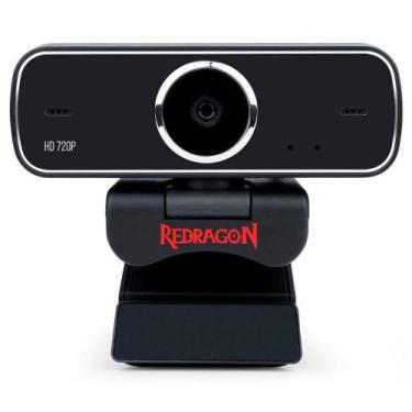 Imagem de Web Câmera Redragon Fobos - Streaming - Vídeochamadas Em Hd 720P - Com