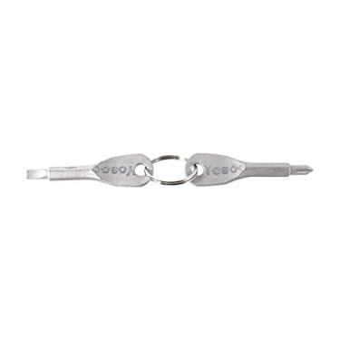 Imagem de Conjunto de chave de fenda EDC, chave de fenda chave de fenda ferramenta de reparo de bolso chaveiro chave de fenda EDC conjunto de chave de fenda inoxidável para proprietários de casas