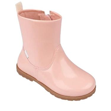 Imagem de BOTA INFANTIL COTURNO PAMPILI RUBI ROSA VERNIZ 141064 Cor:Rosa;Tamanho:21