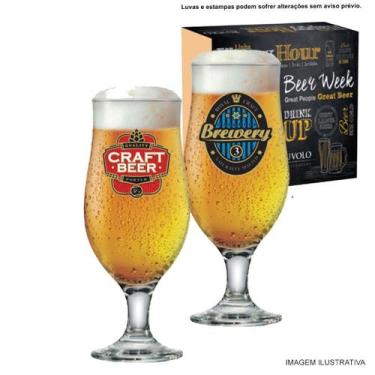 Imagem de Conjunto De Taça Royal Beer 300 Ml Com 2 Peças Ruvolo