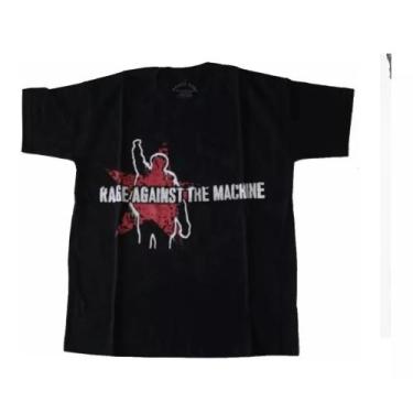 Imagem de Camiseta Rage Against The Machine Blusa Adulto Banda De Rock Po103 Bm