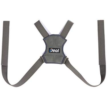 Imagem de Ideal Produtos Ortopédicos Corretor Postural Simples Magnético, Cinza, GG