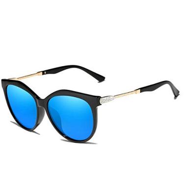 Imagem de Óculos de Sol Feminino Polarizadas Design Luxuoso Banned 1976 Moda Casual (C3)