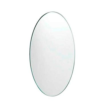 Imagem de Espelho Multiuso Lapidado Fita Dupla Face 3M 60x40 cm Oval