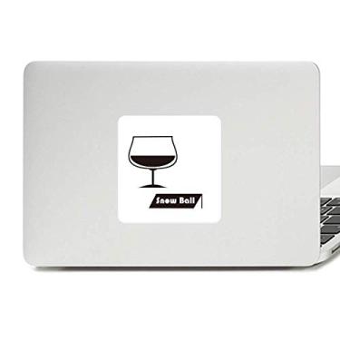Imagem de Adesivo de vinil para coquetel de neve com seu copo para decoração de PC