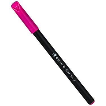 Imagem de Caneta Hidrográfica, Bismark, PU0100ROS, Extrafina 0.4 mm, 10 unidades, Rosa