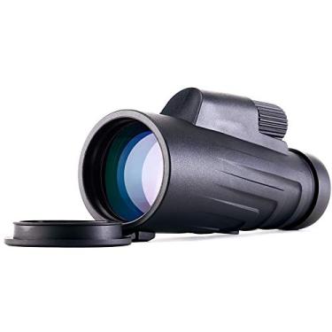 Imagem de Telescópio monocular 10x50 HD, telescópio portátil compacto à prova d'água equipado para caminhadas, passeios turísticos, observação de pássaros, concertos