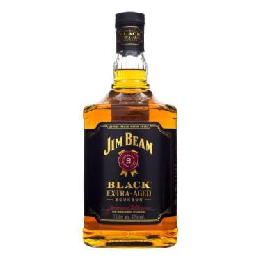 Imagem de Whisky Bourbon Jim Beam Black 1000Ml