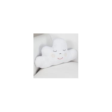 Imagem de Almofada Decorativa Enxoval Bebê Nuvem - Piquet Branca