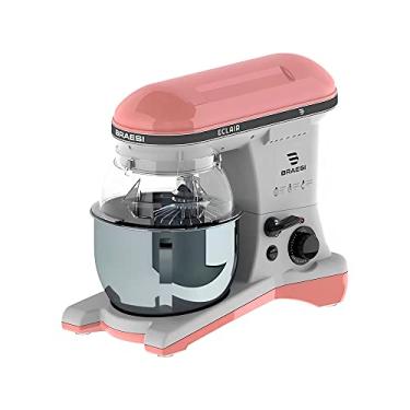 Imagem de Batedeira Planetária Industrial Pedestal Bivolt Profissional Cor:Rosa