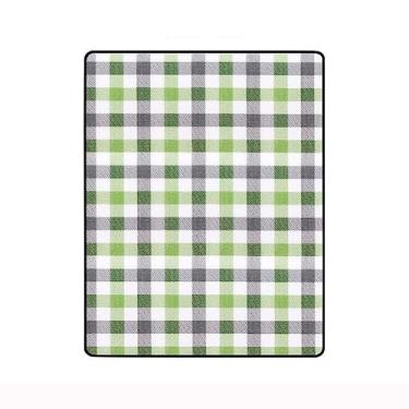 Imagem de Cobertores de piquenique duráveis ​​à prova d'água para ambientes externos familiares, tapete de praia dobrável à prova de areia para crianças, parque infantil, acampamento, caminhadas, grama, viagem