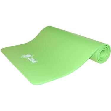 Imagem de Tapete de Yoga 10mm mat pilates exercício Ioga NBR Odin Fit - Azul-Unissex