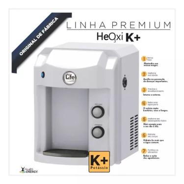 Imagem de Filtro Purificador Água Gelada e Natural Super Alcalina Ionizada e Ozônio c/ adição minerais e Potássio K+ - Top Life