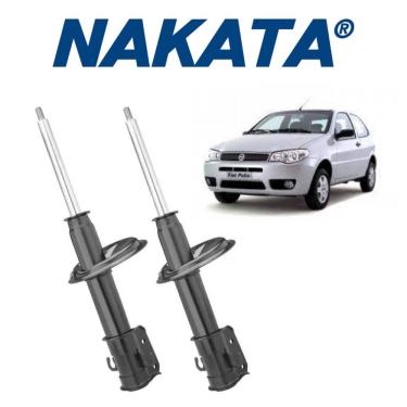 Imagem de Par Amortecedor Nakata Fiat Palio 2001 A 2020 Dianteiro