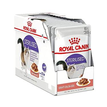 Imagem de Combo 12un Sachê Royal Canin Sterilised Castrados 85g cada