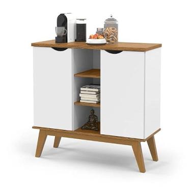 Imagem de Buffet Aparador Branco Acetinado Cumaru Prism Patrimar