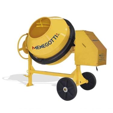 Imagem de Betoneira 400l Pro Com Motor Trif 2cv 220v 60hz 4p Com Roda Maciça Menegotti