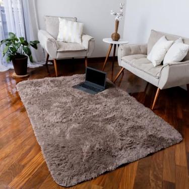 Imagem de Tapete Para Sala, Quarto Felpudo 1,00 x 1,40 mt