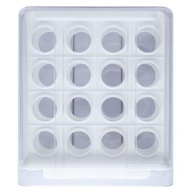 Imagem de Gaveteiro Empilhável Porta Ovos Duplo 32 Ovos Branco