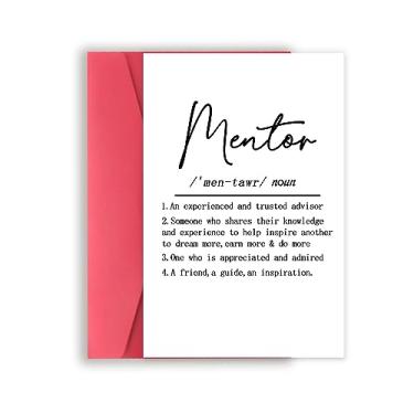 Imagem de YiKaLus Cartão Happy Boss's Day para mentor, presentes exclusivos de mentor para chefe líder, cartão de definição de ótimo mentor para mulheres e homens, melhor ideia de presente de agradecimento para
