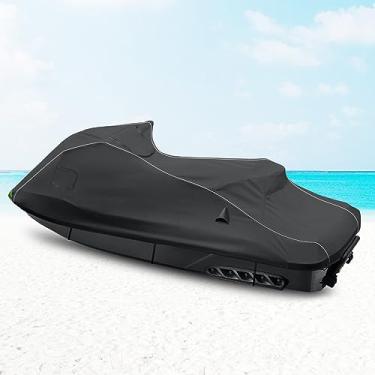 Imagem de Capa para Yamaha 2019-2025 FX Cruiser SVHO/FX Cruiser HO Jet Ski Capa Trailerable com zíper impermeável 600D Oxford PU impermeável à prova de UV Jetski Waverunner Covers
