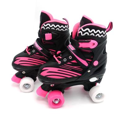 Imagem de Patins Roller Infantil Feminino 4 Rodas Quad Menina Top 30 ao 33