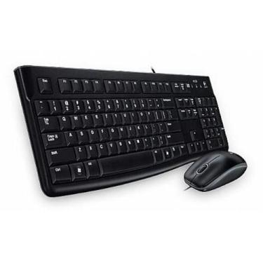 Imagem de Kit Teclado E Mouse Logitech Desktop Mk120 Abnt2 920004429