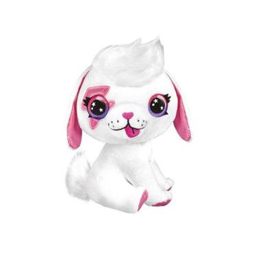 Imagem de Fun Pelúcia Cachorrinho Puppy Para Pintar Airbrush, Branco, Rosa