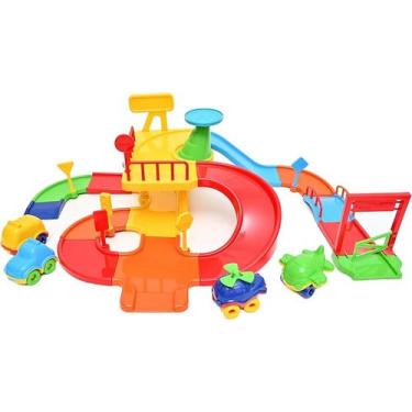 Imagem de SUPER PISTA BABY - para bebês - colorido - brinquedo - carrinhos - div