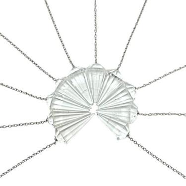 Imagem de Kit 10 Pêndulos Facetados - Quartzo Cristalino (Radiestesia) - Kalan