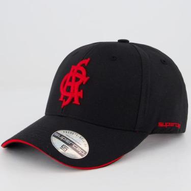 Imagem de Boné Sport Recife Basic Preto e Vermelho - Supercap, Único