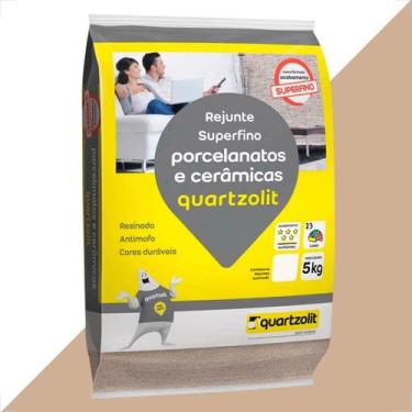 Imagem de Rejunte quartzolit 5kg porcelanato cortica